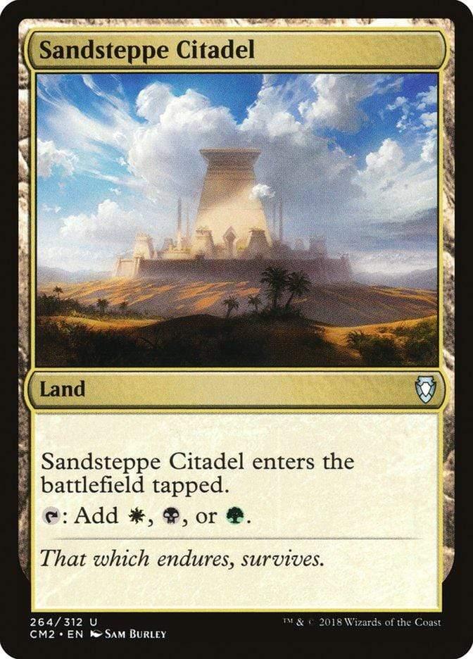 Magic: The Gathering MTG Single Sandsteppe Citadel [Commander Anthology Volume II]