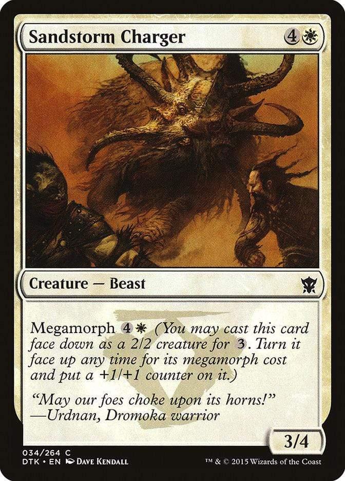 Magic: The Gathering MTG Single Sandstorm Charger [Dragons of Tarkir]