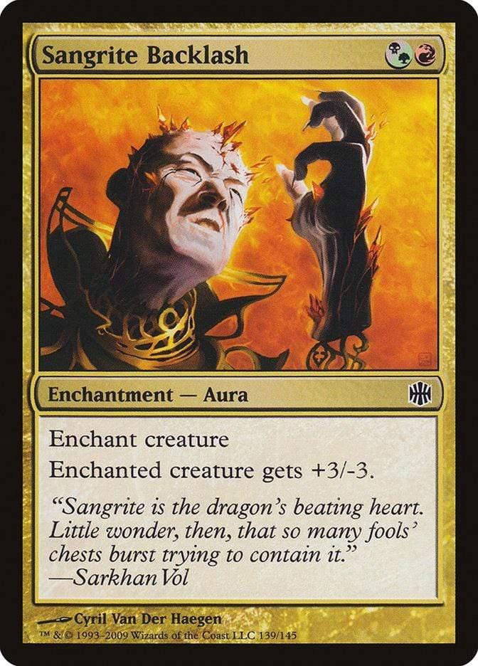 Magic: The Gathering MTG Single Sangrite Backlash [Alara Reborn]