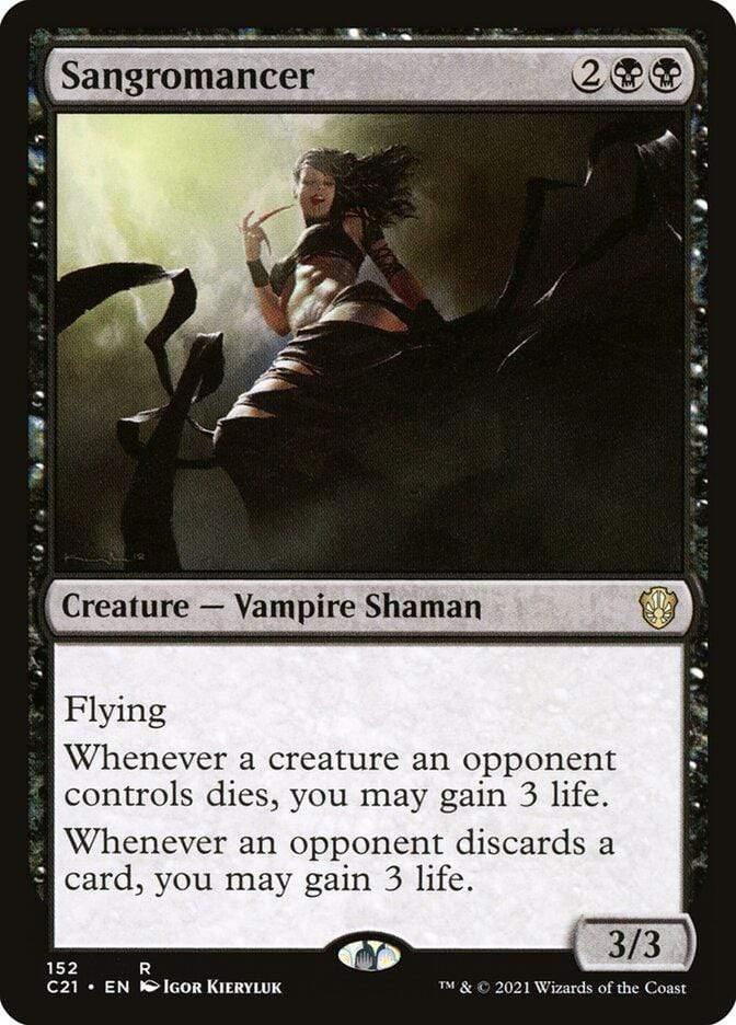 Magic: The Gathering MTG Single Sangromancer [Commander 2021]