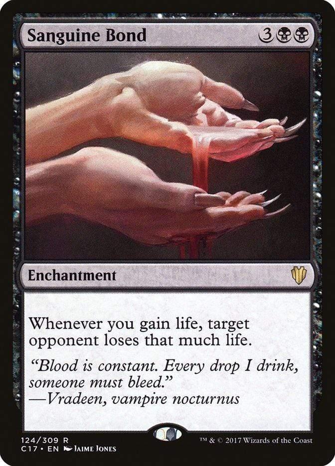Magic: The Gathering MTG Single Sanguine Bond [Commander 2017]