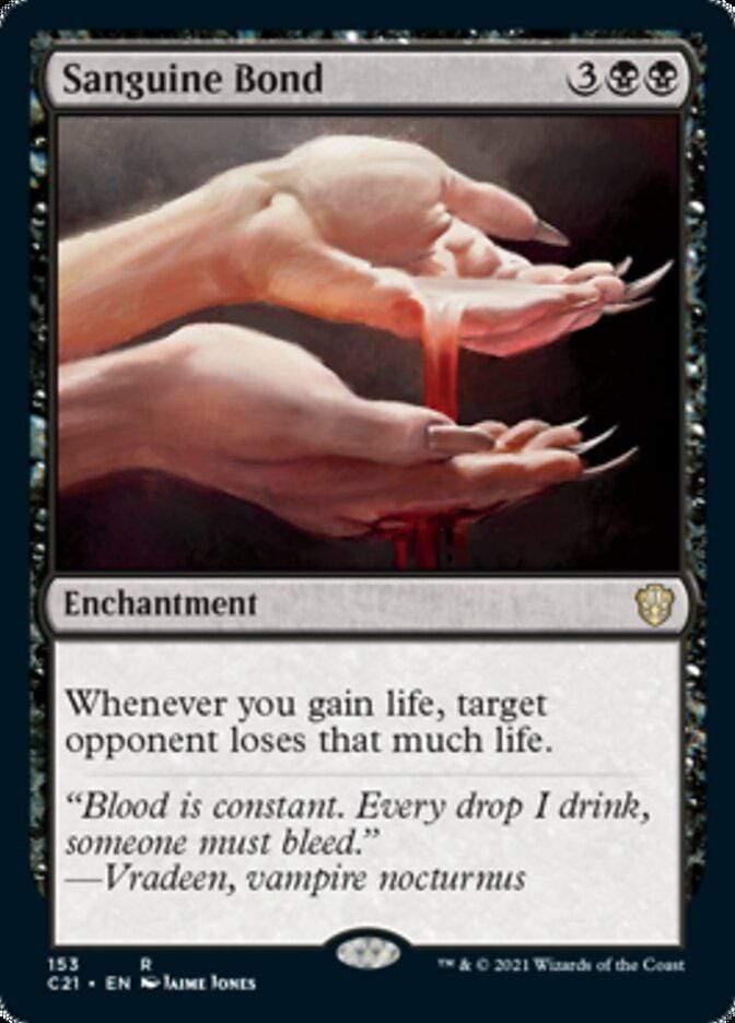 Magic: The Gathering MTG Single Sanguine Bond [Commander 2021]