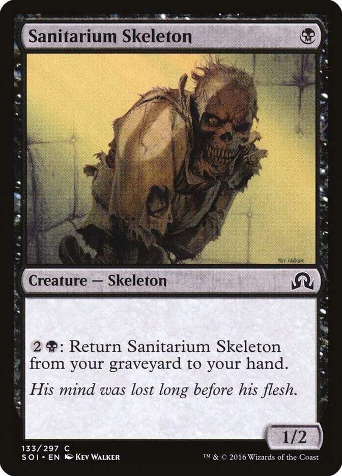 Magic: The Gathering MTG Single Sanitarium Skeleton [Shadows over Innistrad]