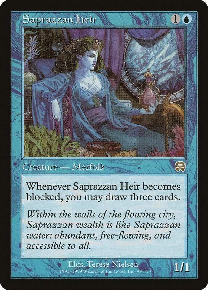 Magic: The Gathering MTG Single Saprazzan Heir [Mercadian Masques]