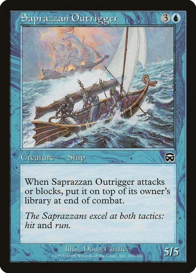 Magic: The Gathering MTG Single Saprazzan Outrigger [Mercadian Masques]