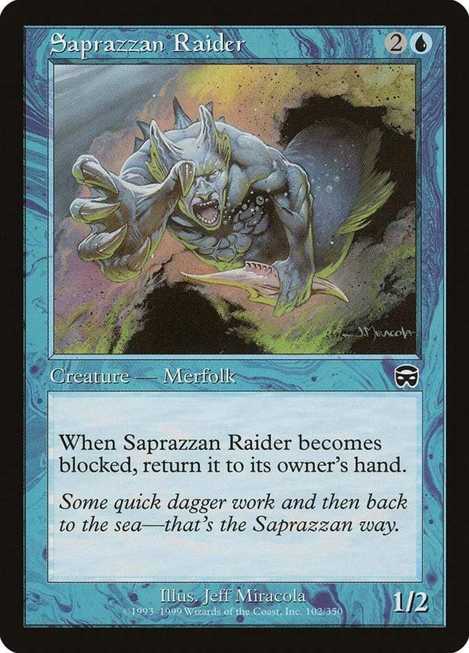 Magic: The Gathering MTG Single Saprazzan Raider [Mercadian Masques]