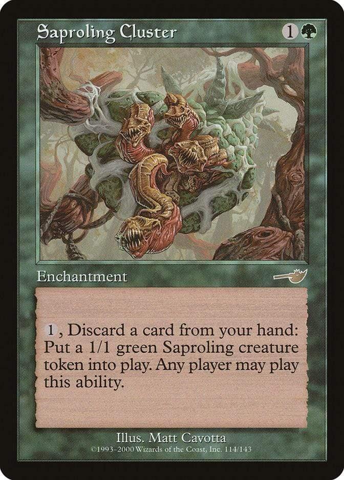 Magic: The Gathering MTG Single Saproling Cluster [Nemesis]