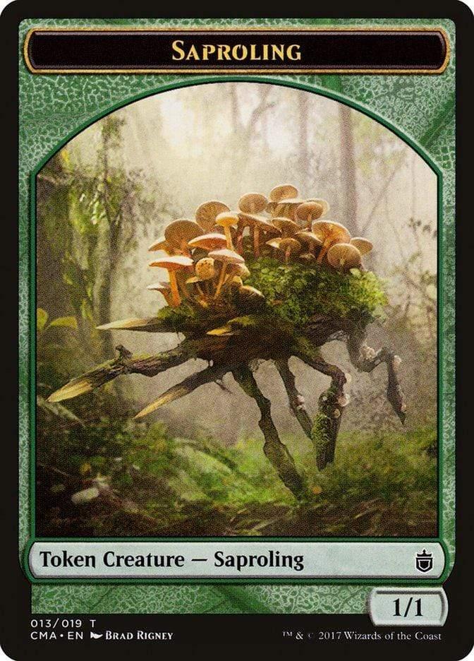 Magic: The Gathering MTG Single Saproling [Commander Anthology Tokens]