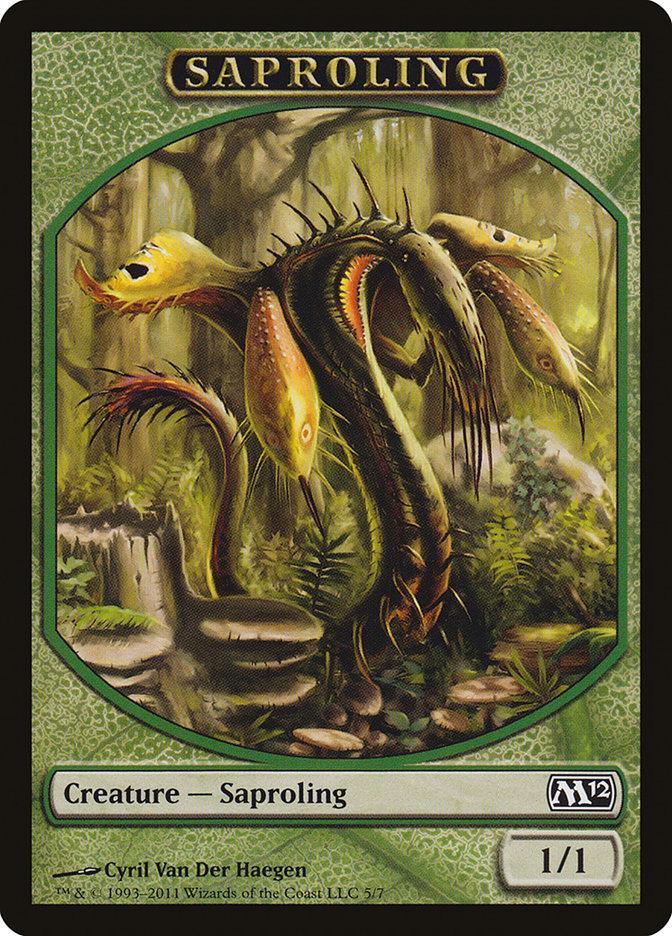 Magic: The Gathering MTG Single Saproling [Magic 2012 Tokens]