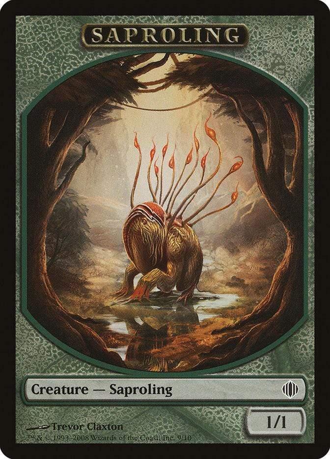 Magic: The Gathering MTG Single Saproling [Shards of Alara Tokens]