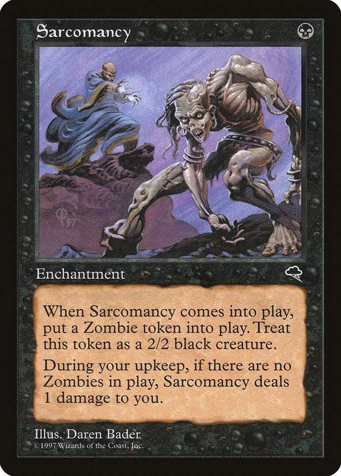 Magic: The Gathering MTG Single Sarcomancy [Tempest]