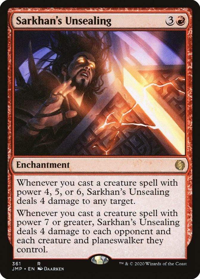 Magic: The Gathering MTG Single Sarkhan's Unsealing [Jumpstart]