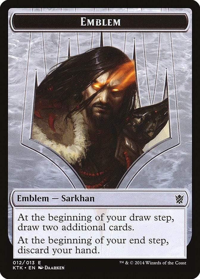 Magic: The Gathering MTG Single Sarkhan, the Dragonspeaker Emblem [Khans of Tarkir Tokens]
