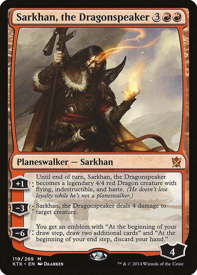 Magic: The Gathering MTG Single Sarkhan, the Dragonspeaker [Khans of Tarkir]
