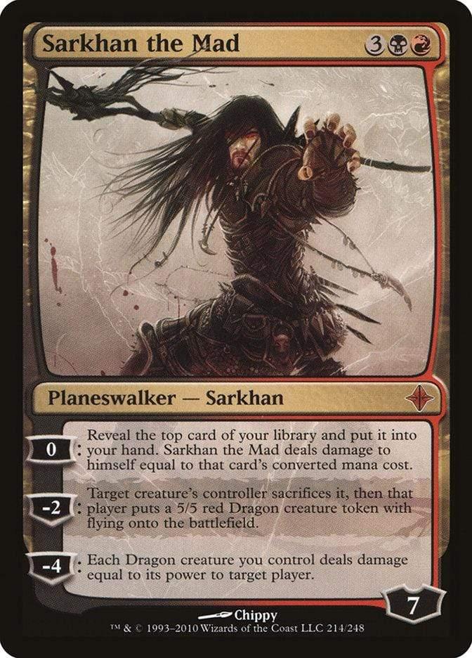 Magic: The Gathering MTG Single Sarkhan the Mad [Rise of the Eldrazi]