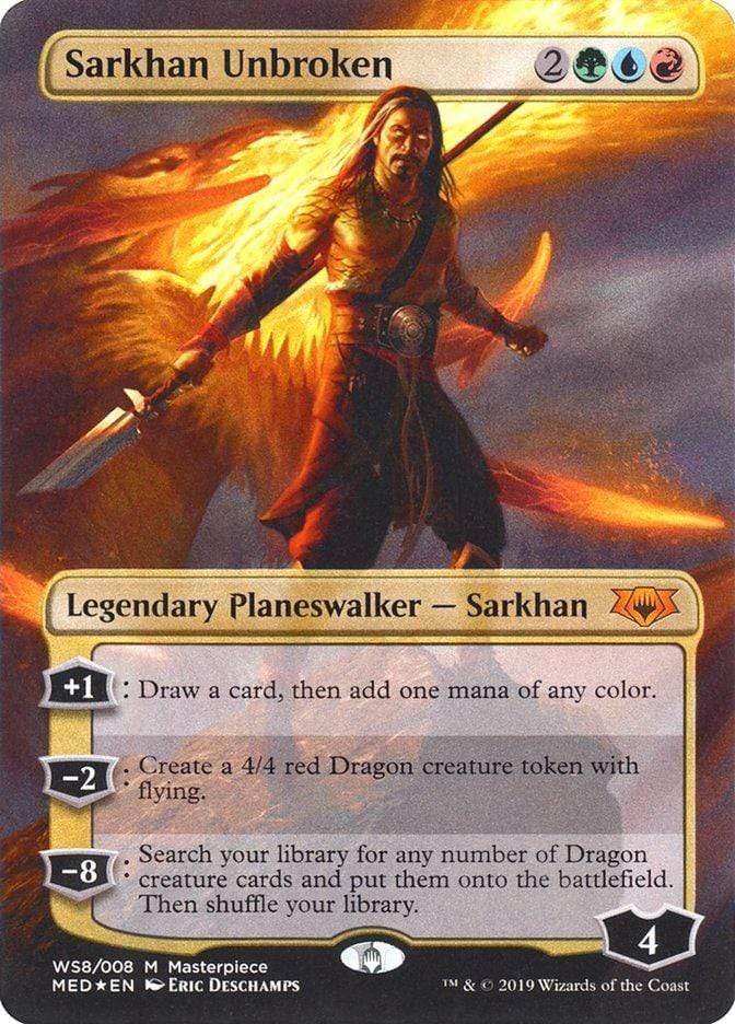 Magic: The Gathering MTG Single Sarkhan Unbroken [Mythic Edition]