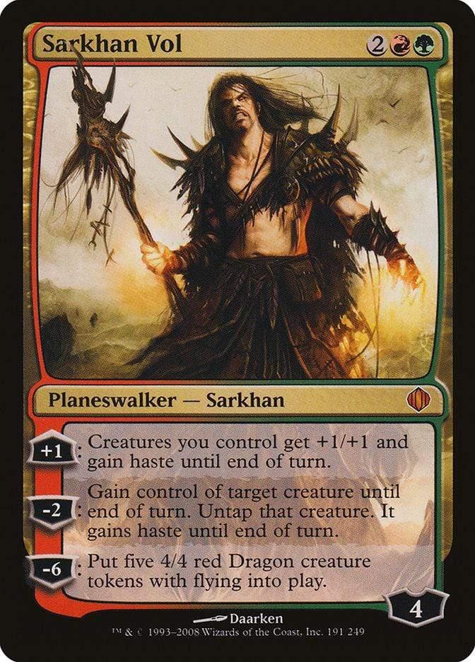 Magic: The Gathering MTG Single Sarkhan Vol [Shards of Alara]