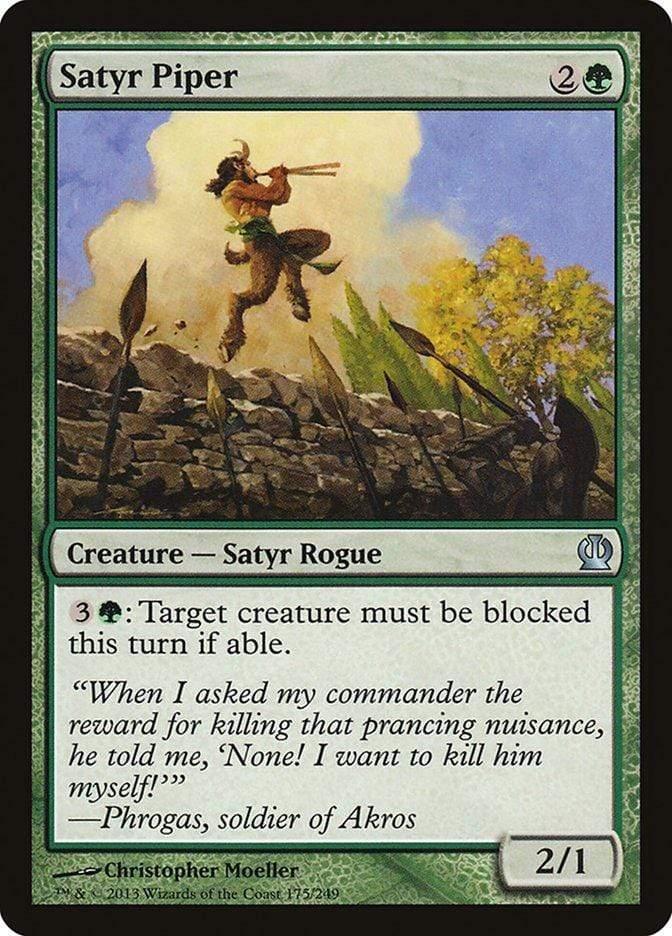 Magic: The Gathering MTG Single Satyr Piper [Theros]