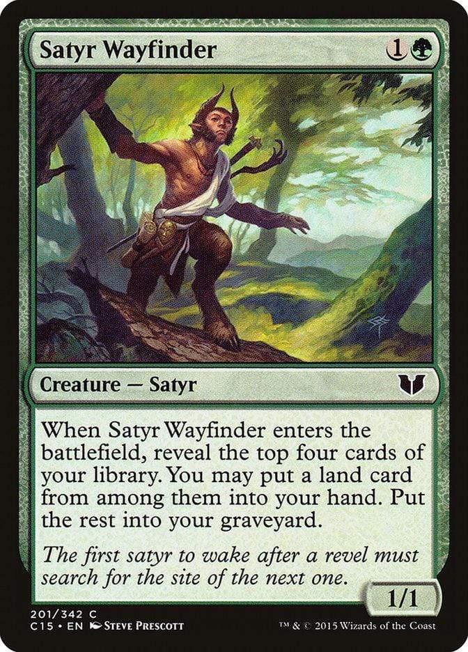 Magic: The Gathering MTG Single Satyr Wayfinder [Commander 2015]
