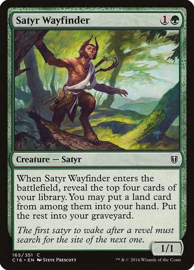 Magic: The Gathering MTG Single Satyr Wayfinder [Commander 2016]