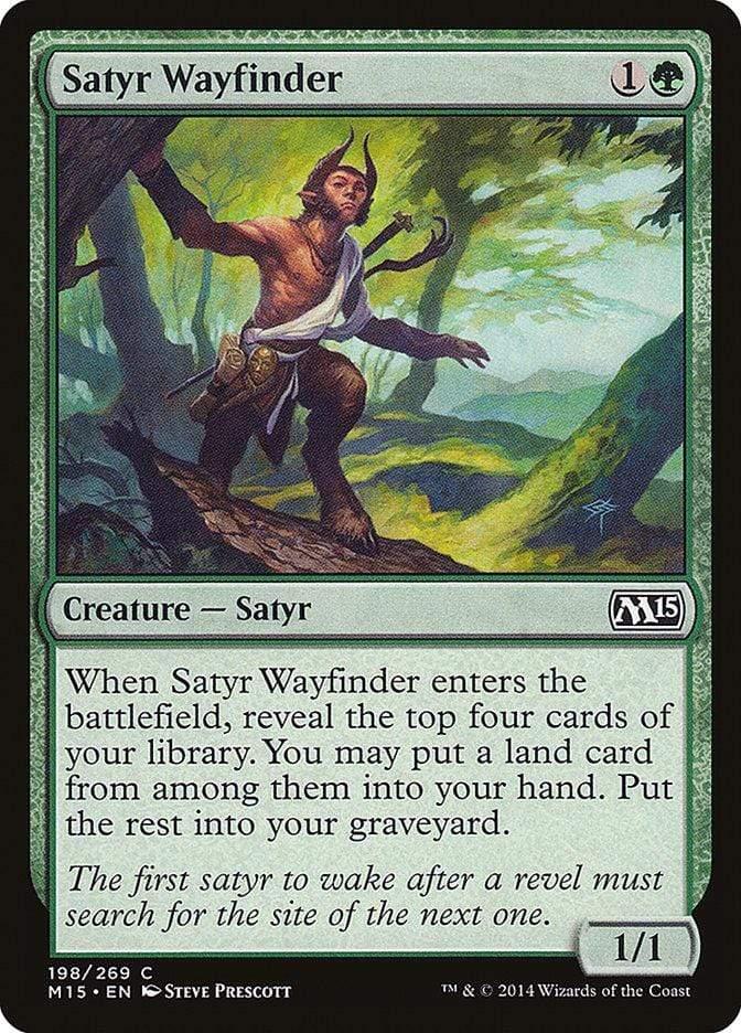 Magic: The Gathering MTG Single Satyr Wayfinder [Magic 2015]