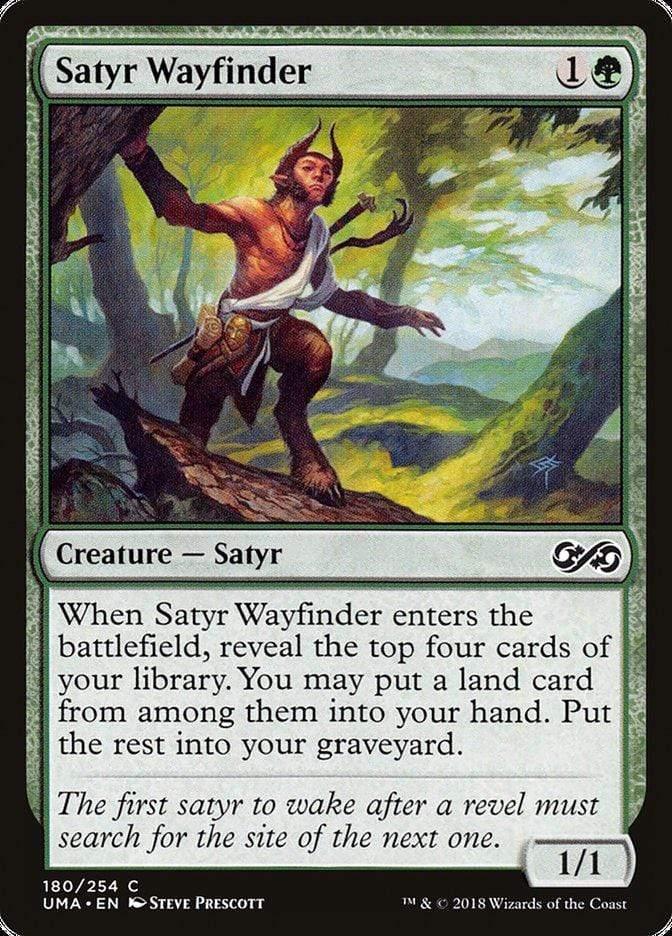 Magic: The Gathering MTG Single Satyr Wayfinder [Ultimate Masters]