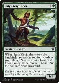 Magic: The Gathering MTG Single Satyr Wayfinder [Zendikar Rising Commander]