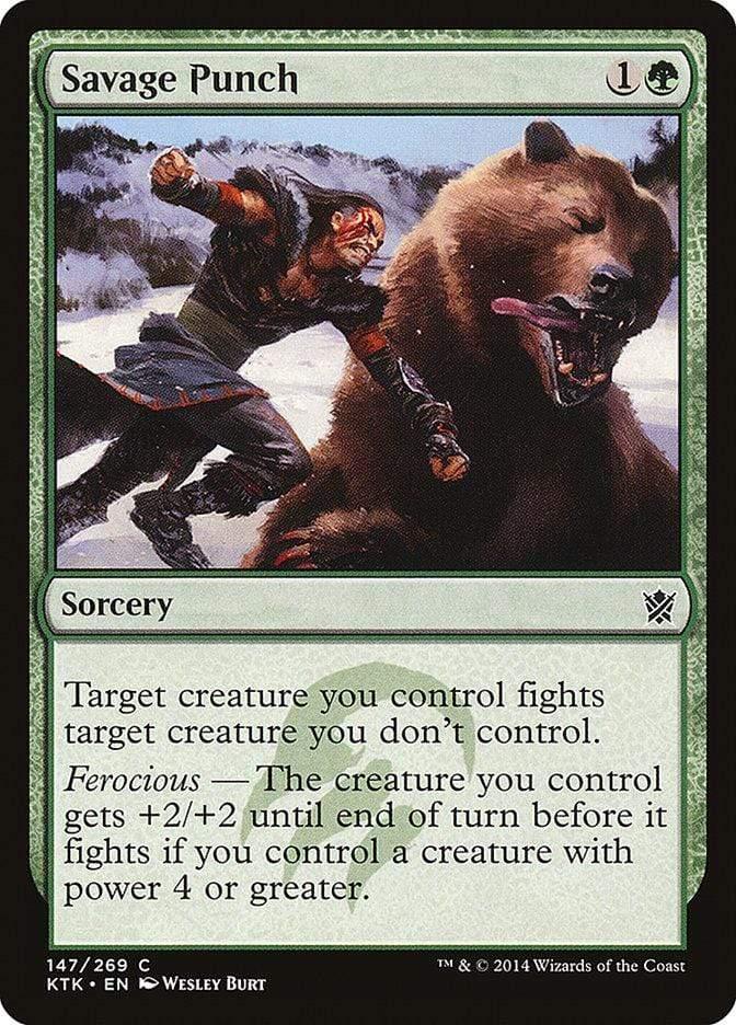 Magic: The Gathering MTG Single Savage Punch [Khans of Tarkir]