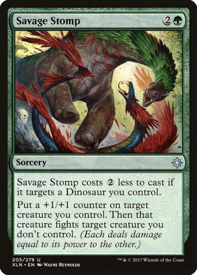 Magic: The Gathering MTG Single Savage Stomp [Ixalan]