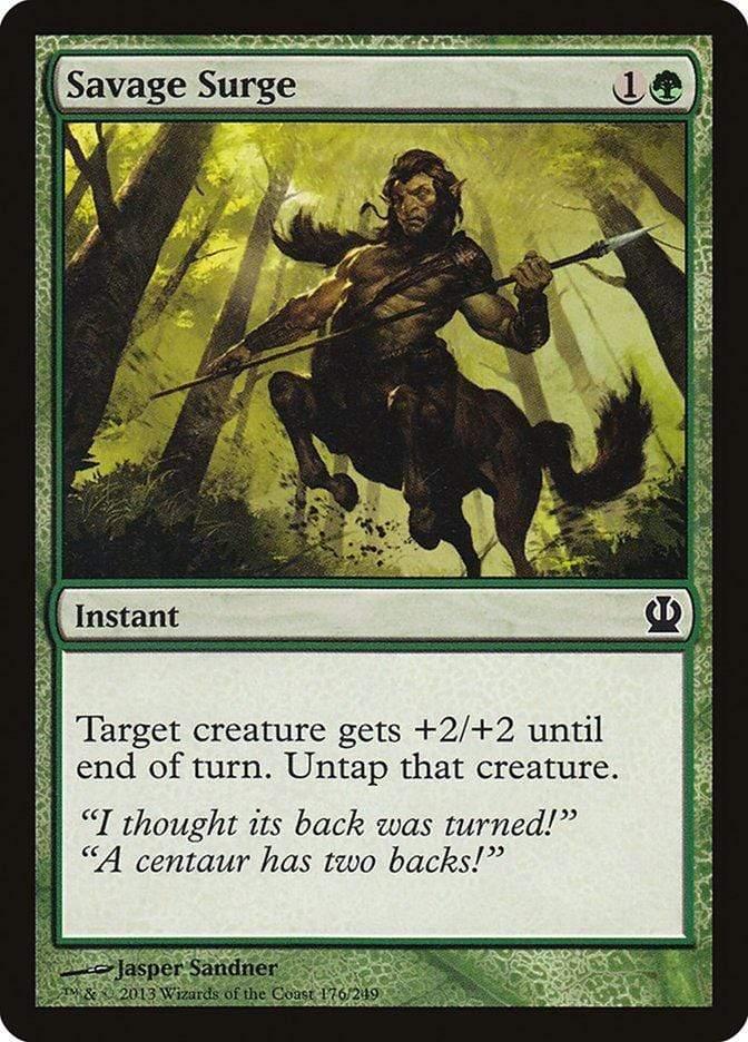 Magic: The Gathering MTG Single Savage Surge [Theros]