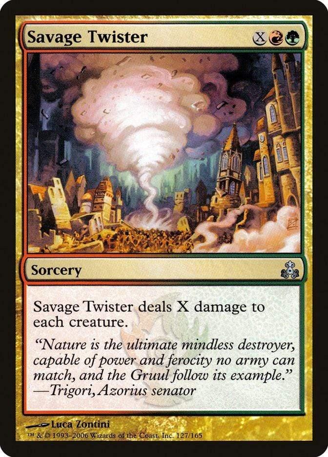 Magic: The Gathering MTG Single Savage Twister [Guildpact]