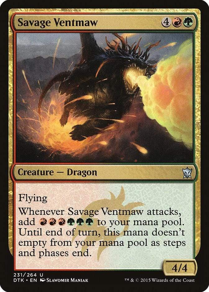Magic: The Gathering MTG Single Savage Ventmaw [Dragons of Tarkir]