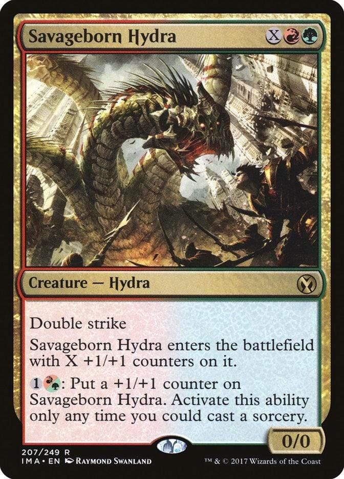 Magic: The Gathering MTG Single Savageborn Hydra [Iconic Masters]
