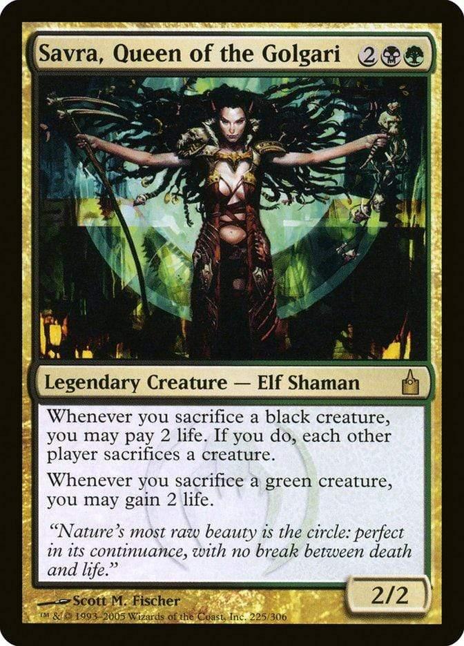Magic: The Gathering MTG Single Savra, Queen of the Golgari [Ravnica: City of Guilds]