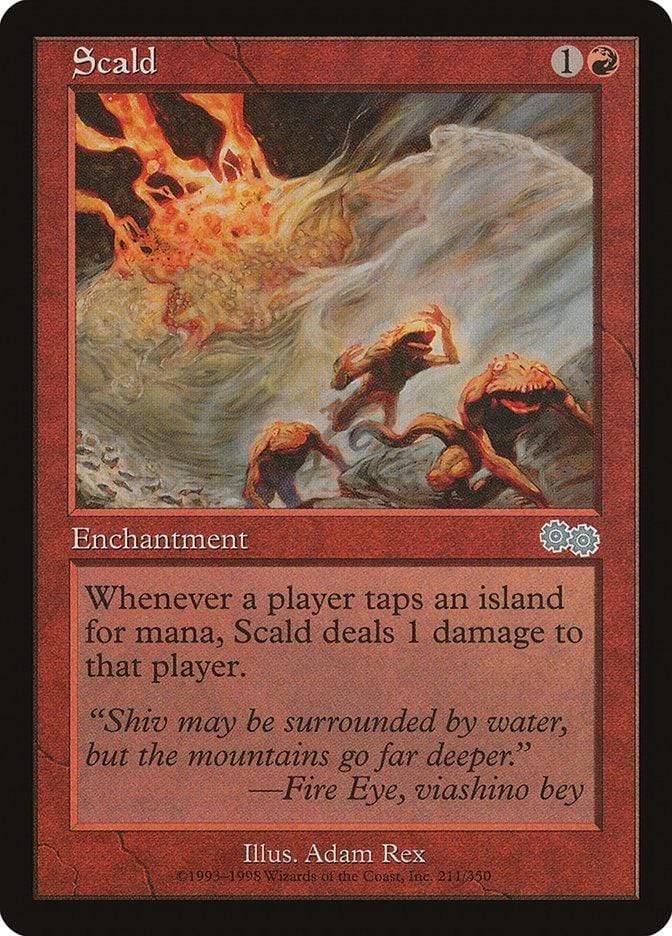 Magic: The Gathering MTG Single Scald [Urza's Saga]