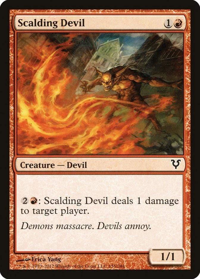 Magic: The Gathering MTG Single Scalding Devil [Avacyn Restored]