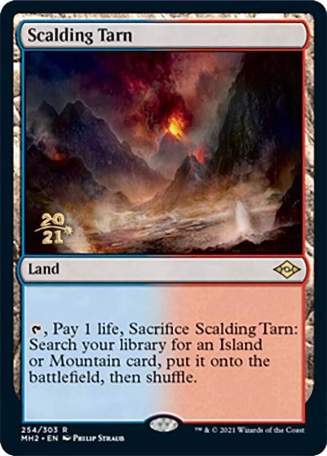 Magic: The Gathering MTG Single Scalding Tarn [Modern Horizons 2 Prerelease Promos]