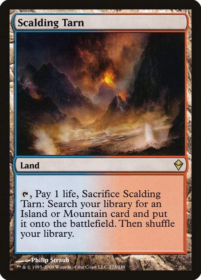 Magic: The Gathering MTG Single Scalding Tarn [Zendikar]