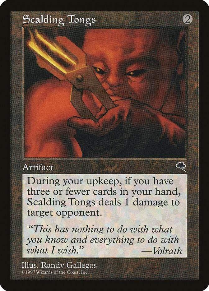 Magic: The Gathering MTG Single Scalding Tongs [Tempest]