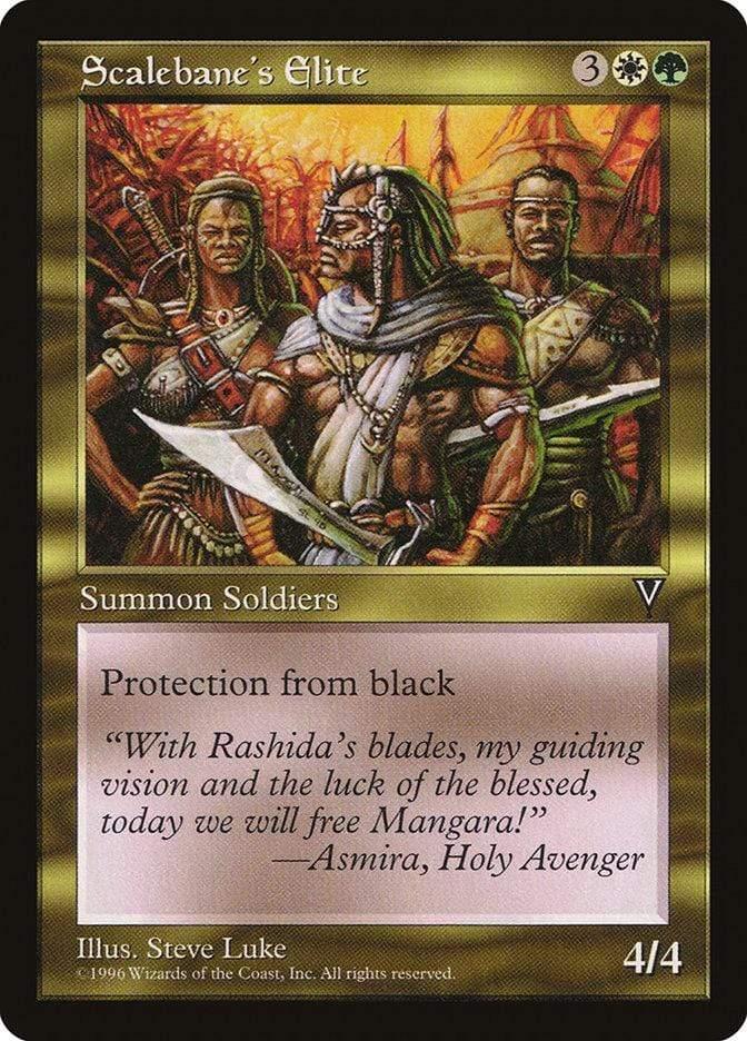 Magic: The Gathering MTG Single Scalebane's Elite [Visions]