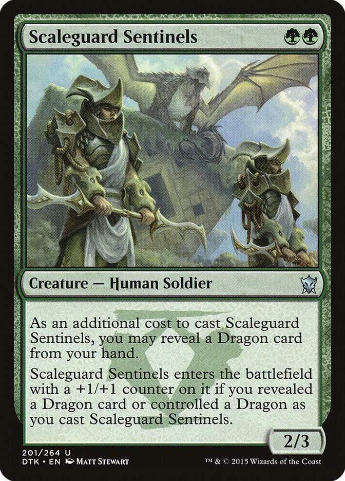 Magic: The Gathering MTG Single Scaleguard Sentinels [Dragons of Tarkir]