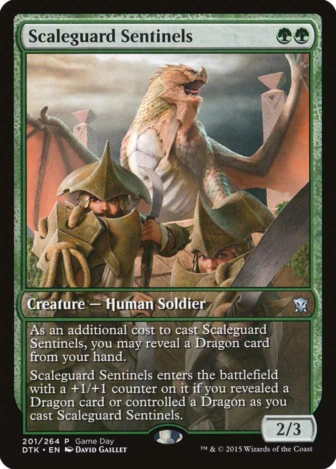 Magic: The Gathering MTG Single Scaleguard Sentinels (Game Day) [Dragons of Tarkir Promos]
