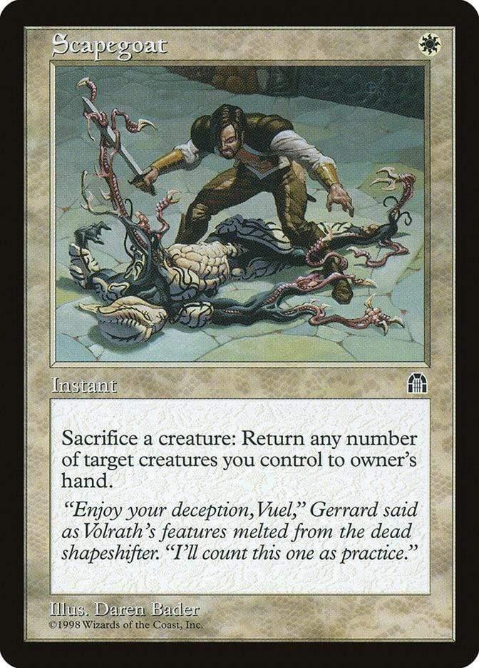 Magic: The Gathering MTG Single Scapegoat [Stronghold]