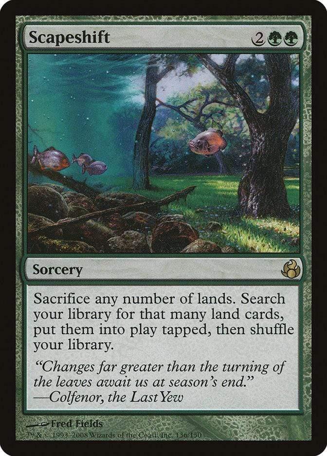 Magic: The Gathering MTG Single Scapeshift [Morningtide]