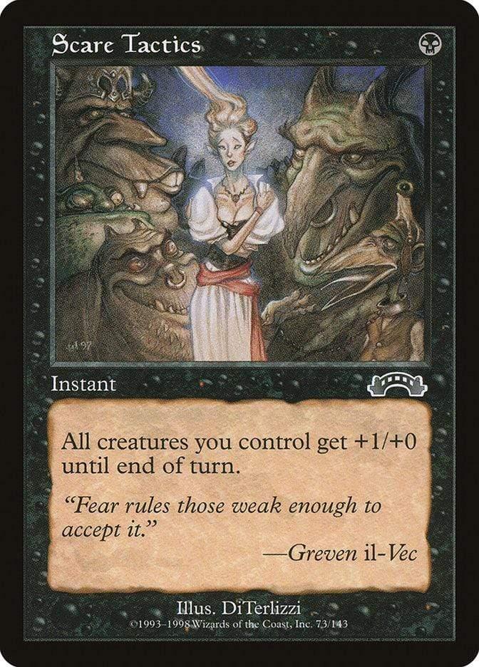 Magic: The Gathering MTG Single Scare Tactics [Exodus]