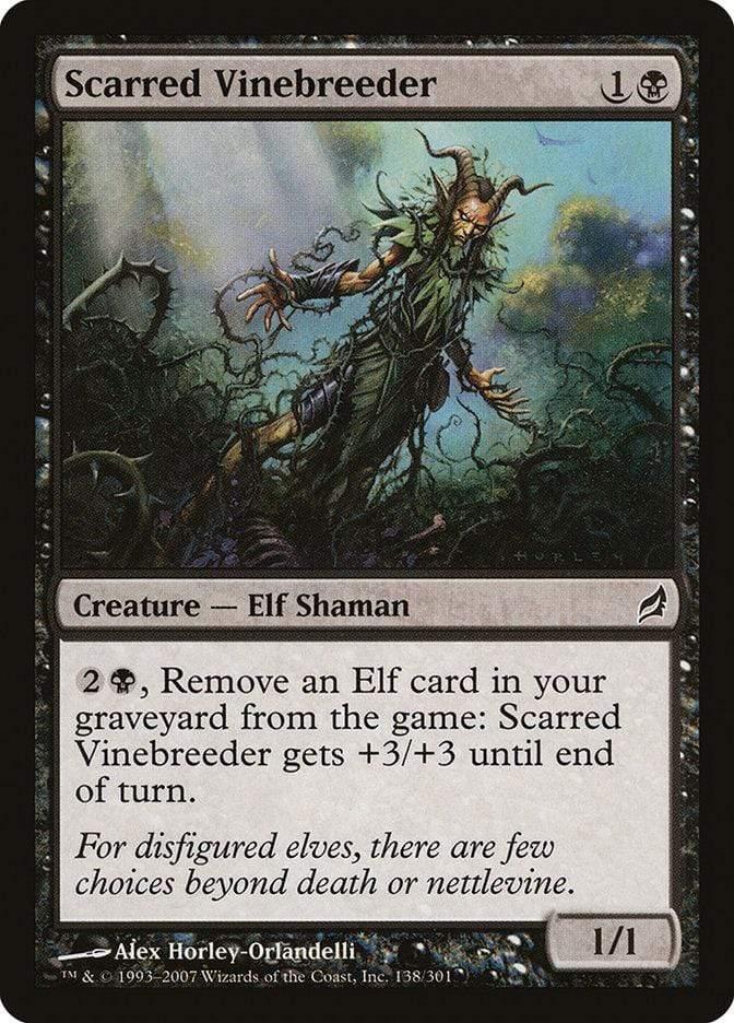 Magic: The Gathering MTG Single Scarred Vinebreeder [Lorwyn]