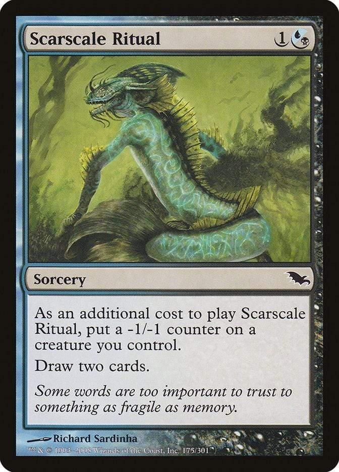 Magic: The Gathering MTG Single Scarscale Ritual [Shadowmoor]