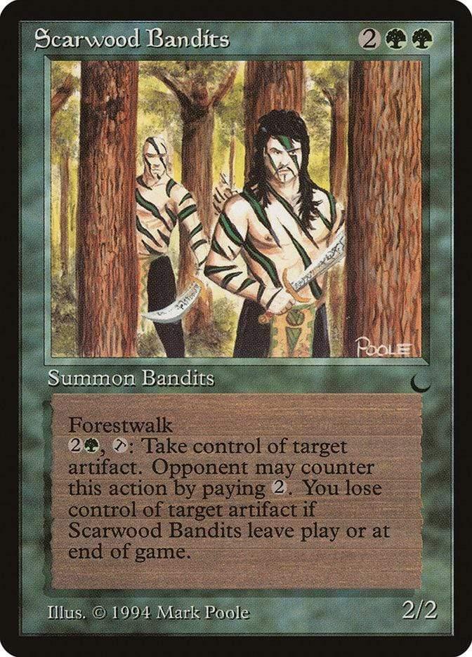 Magic: The Gathering MTG Single Scarwood Bandits [The Dark]
