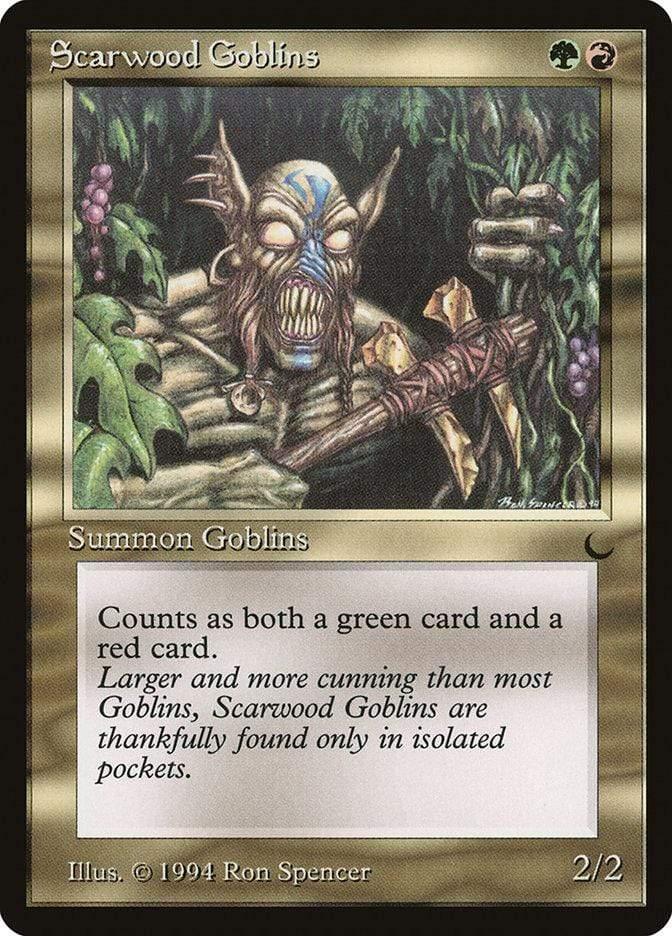 Magic: The Gathering MTG Single Scarwood Goblins [The Dark]