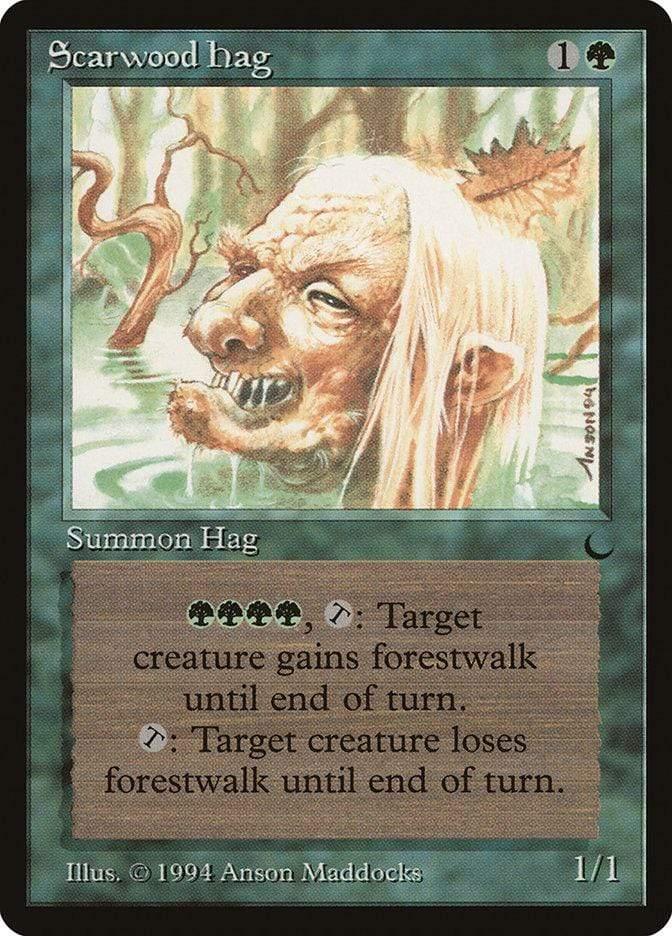 Magic: The Gathering MTG Single Scarwood Hag [The Dark]